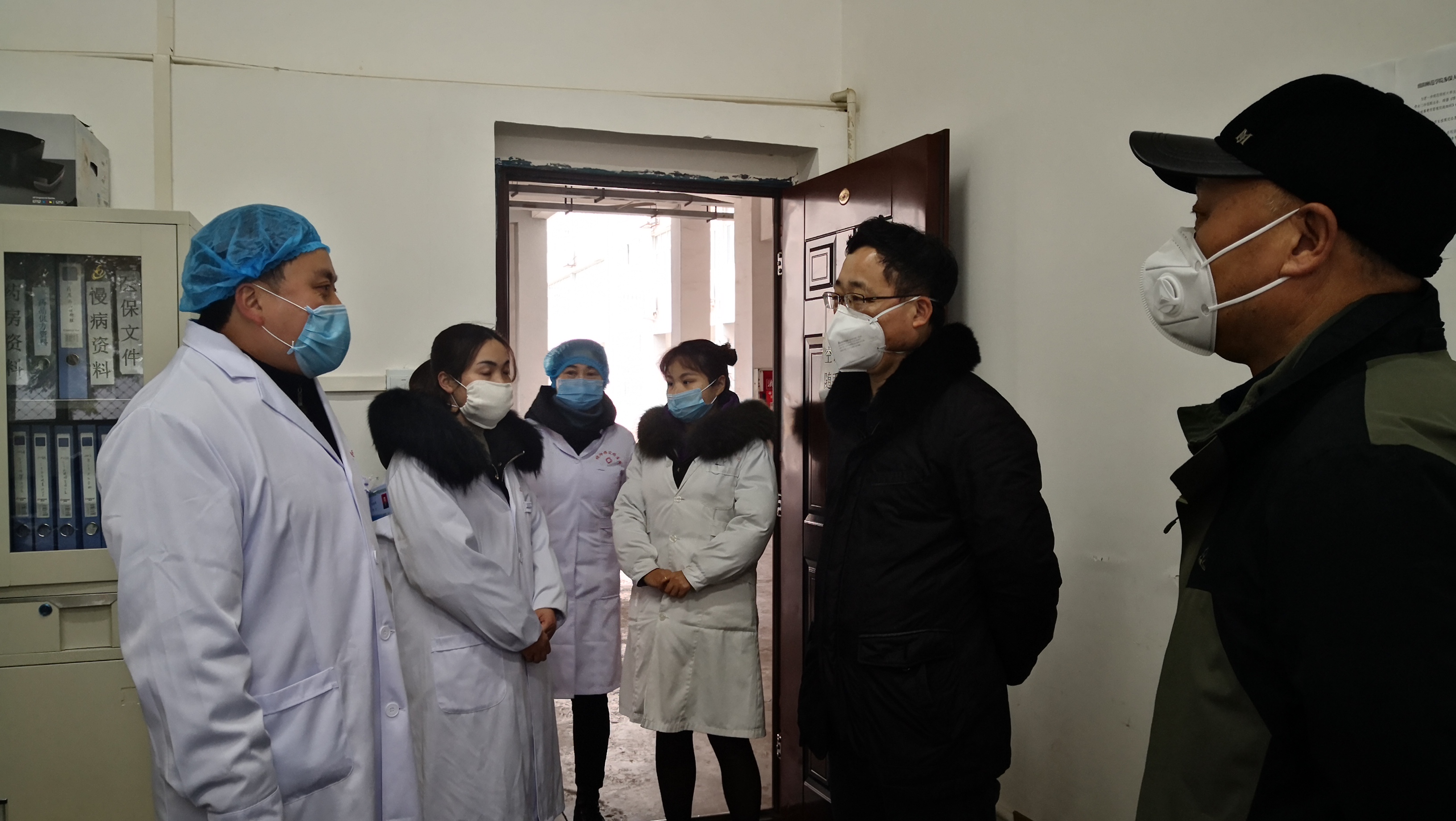 绵阳师范学院校长李树勇检查指导后勤处疫情防控工作